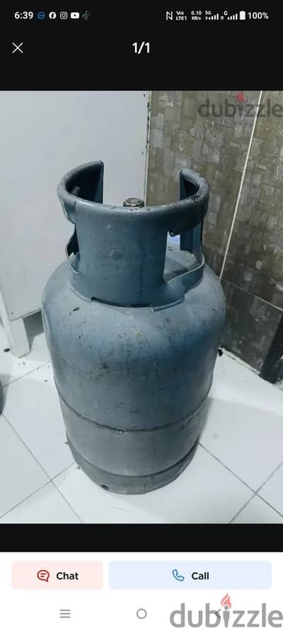 gas cylinder