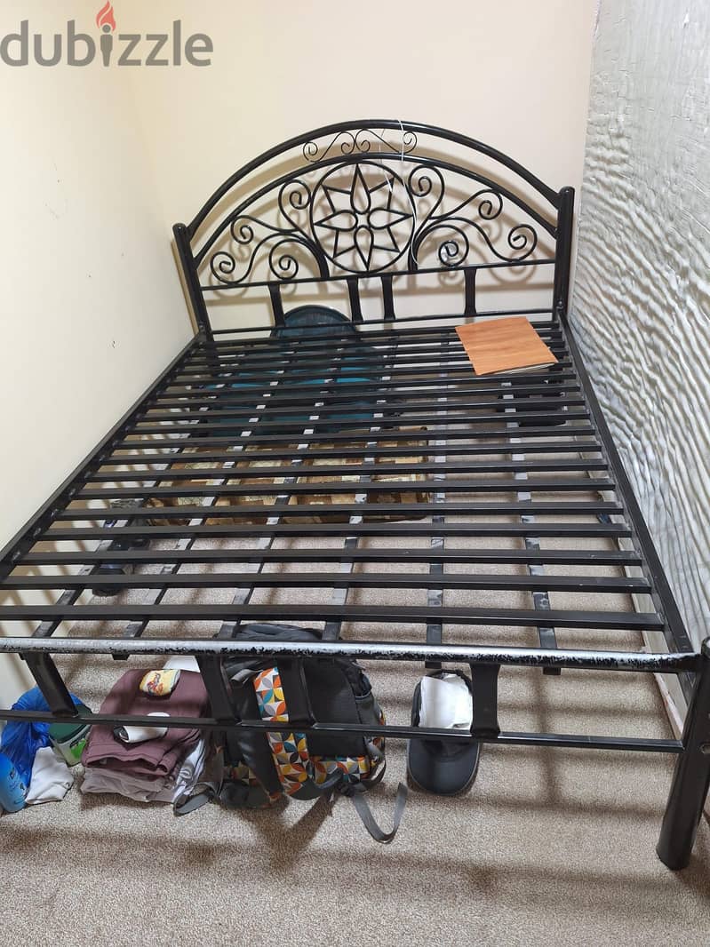 Double Metal Bed Frame without mattress 1