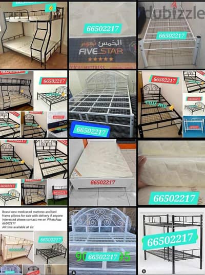 medical mattress and bed frame delivery and fitting free all Kuwait