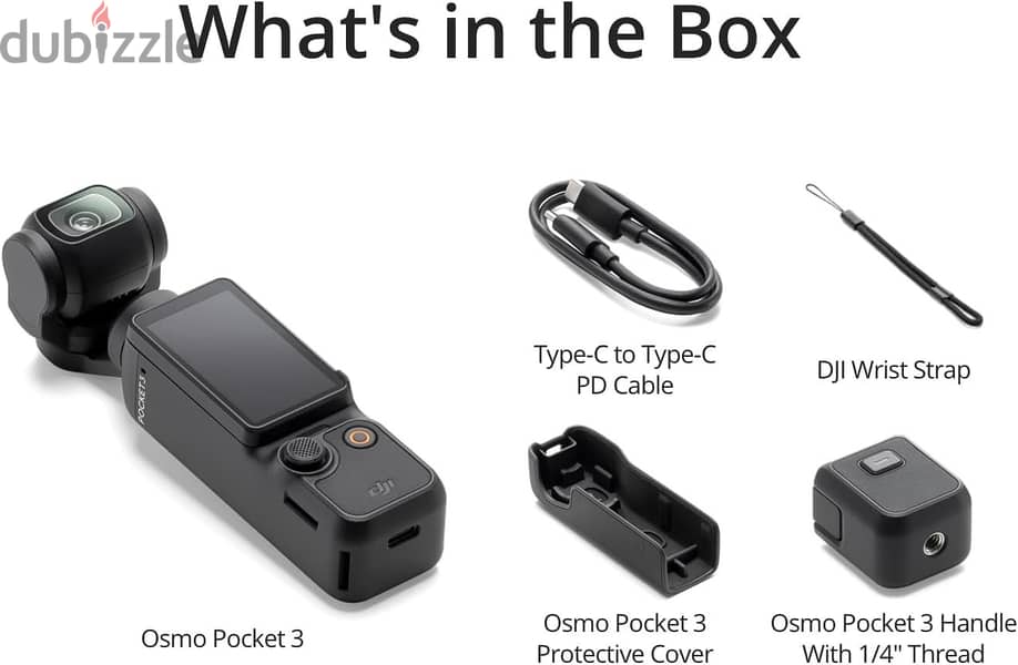 DJI Osmo Pocket 3 Gimbal Stabilizer 3-Axis Handheld 4K Video Vlog Acti 2