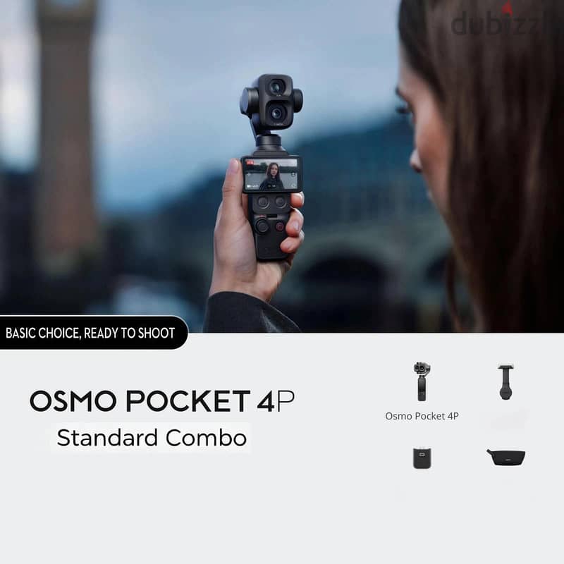 Original DJI Osmo Pocket Four Pro(4P) Standard Combo Handheld Stabiliz 3