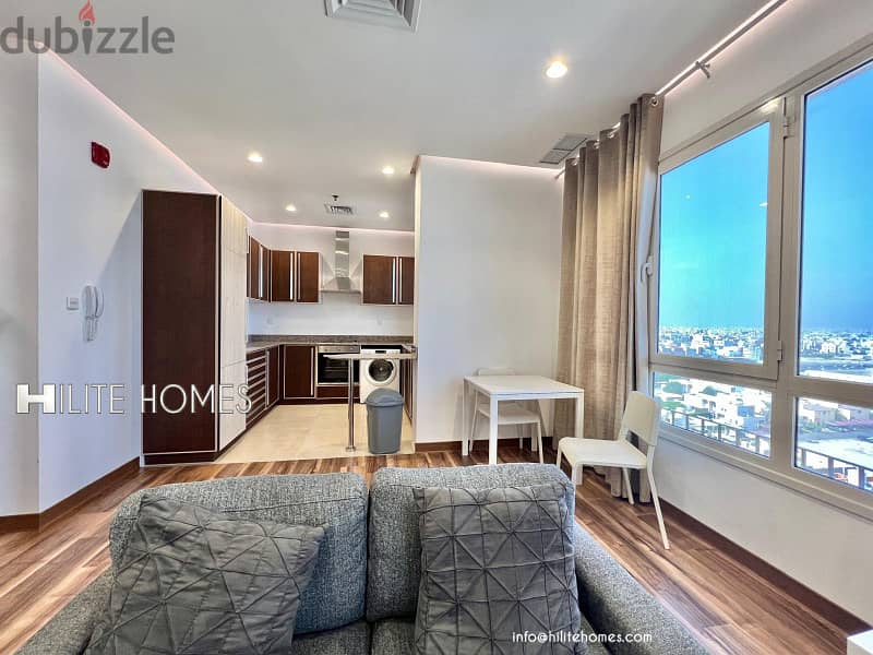 One Bedroom Fully Furnished Sea View Apartment for rent in Fintas 3