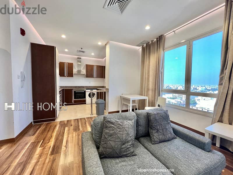 One Bedroom Fully Furnished Sea View Apartment for rent in Fintas 4