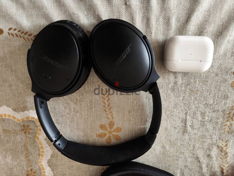 Bose QC 35 and airpods pro 2