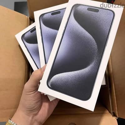 NEW Apple iPhone 15 Pro Max Factory Sealed – WHATSAPP +971 505848764