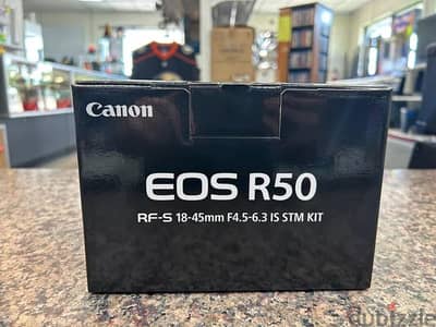 NEW Canon EOS R50 Mirrorless Camera + RF-S 18–45mm Lens Kit