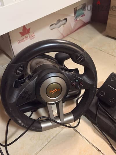 Thrustmaster T80 and PXN steering wheel 20kd for both