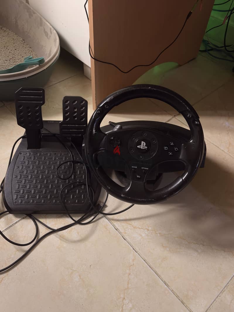 Thrustmaster T80 and PXN steering wheel 20kd for both 2