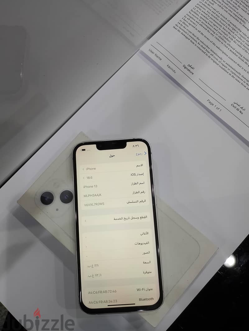 iPhone 13 GB 128 5