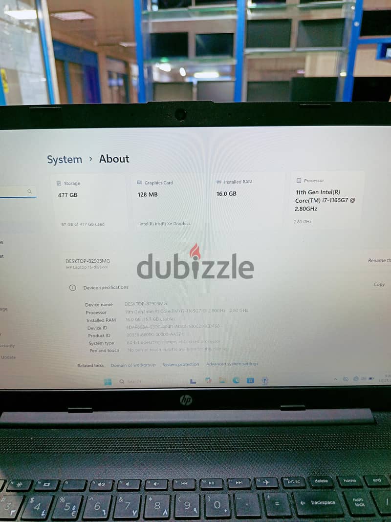 HP 15S i7 11th Gen 1