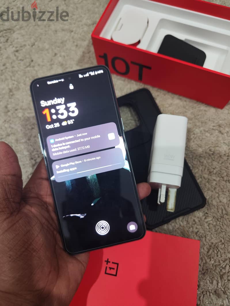 OnePlus 10T 5G ,16gb+256gb,160watt charger, sale or exchange also 8