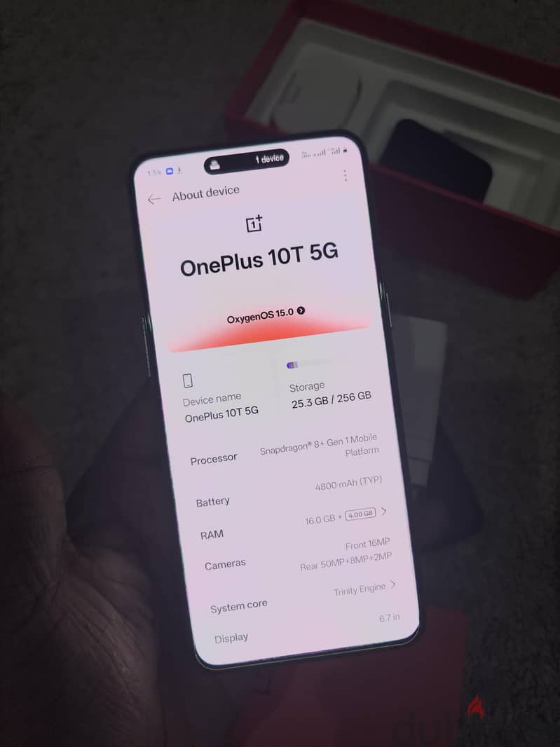 OnePlus 10T 5G ,16gb+256gb,160watt charger, sale or exchange also 9
