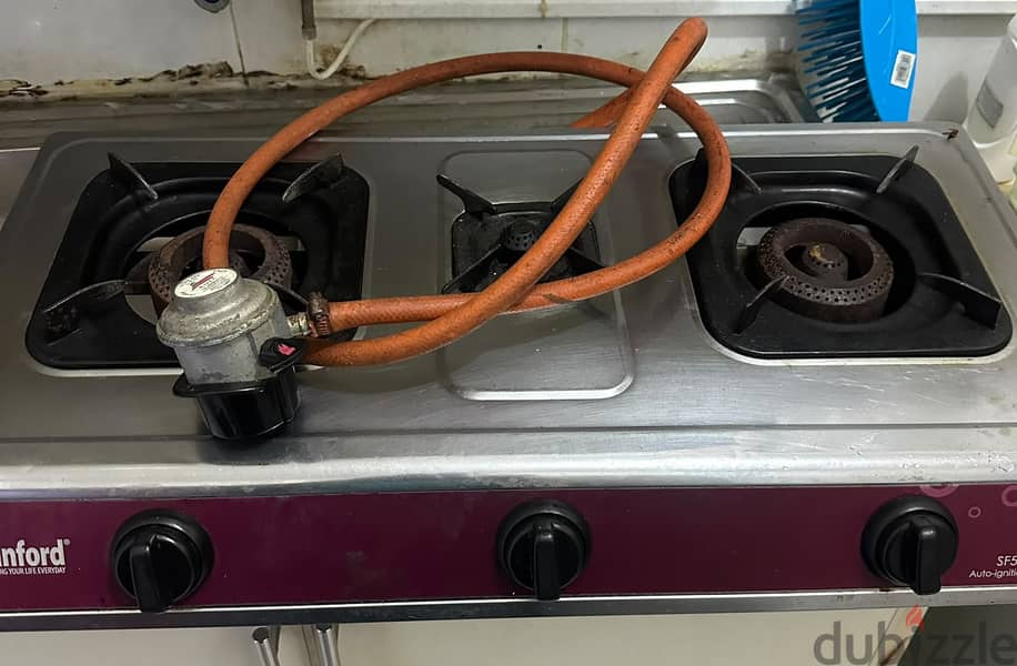 GAS STOVE & CYLINDER SET 1