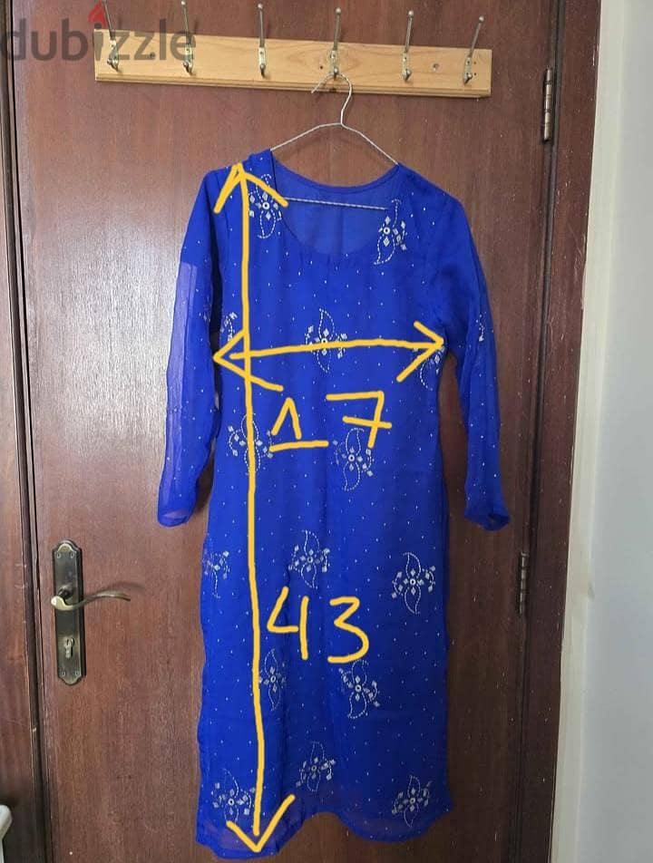 2 brand new stitched embroidered dresses - Only shirts & dupattas sets 1