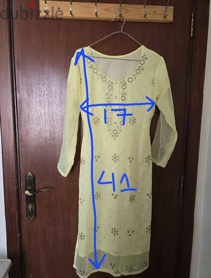2 brand new stitched embroidered dresses - Only shirts & dupattas sets 4