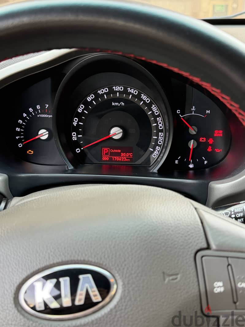 كيا سبورتاج 2013 فل بصمة Kia Sportage 2013 original paint 7