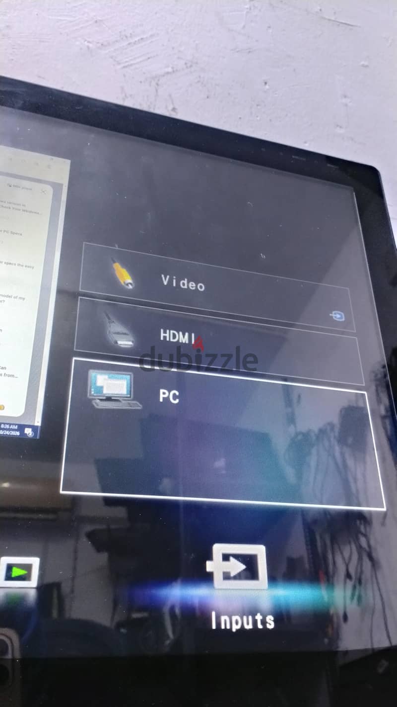 all in One touch screen 24" PC $ TV core i7 3rd ram 8 hard ssd 256 GB 2