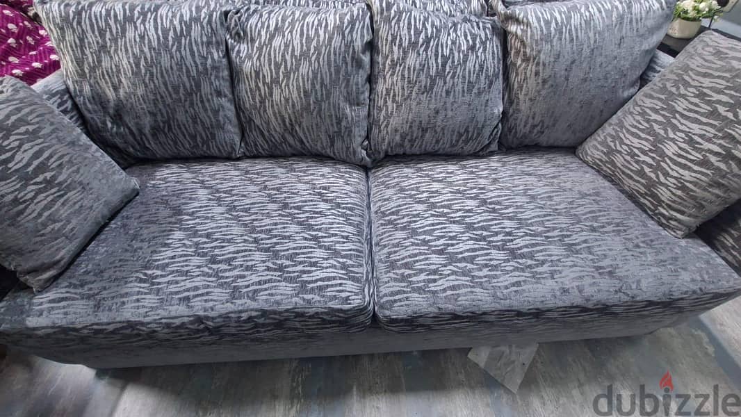 2 piece IKEA Neat and Clean Sofa Set with Cushions 4