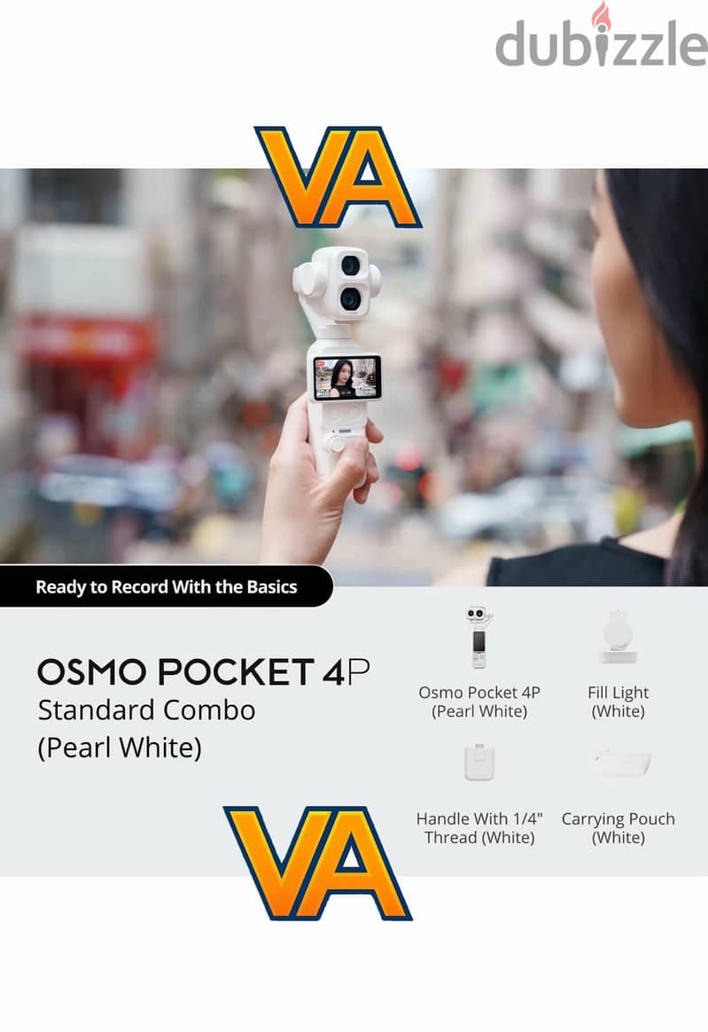 DJI Osmo Pocket (4P)4 Pro Standard Combo 4K/240fps Gimbal Camera Whit 1