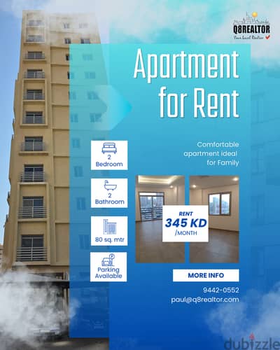 Hawally apartment  for  family  only