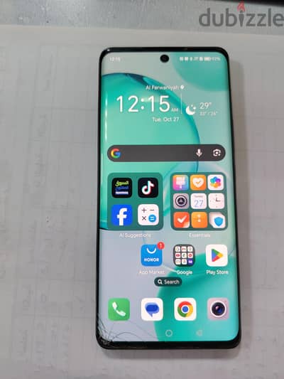 honor 50 have small scratch under the screen