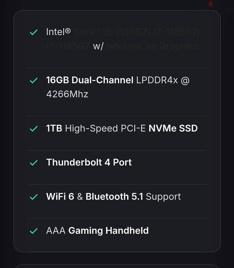 GPD WIN 3 Gaming Handheld PC 1