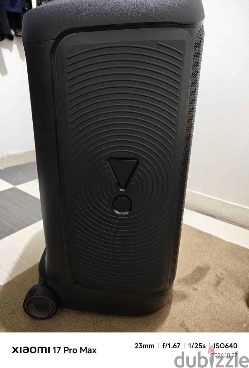 سماعه JBL بارتي بوكس 520 استخدام شهر مع الحامل والكرتون والشاحن 3