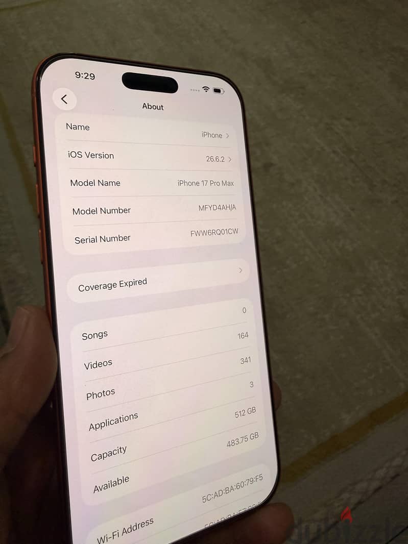 Apple - iPhone Other Model 17 pro max 512 GB 3