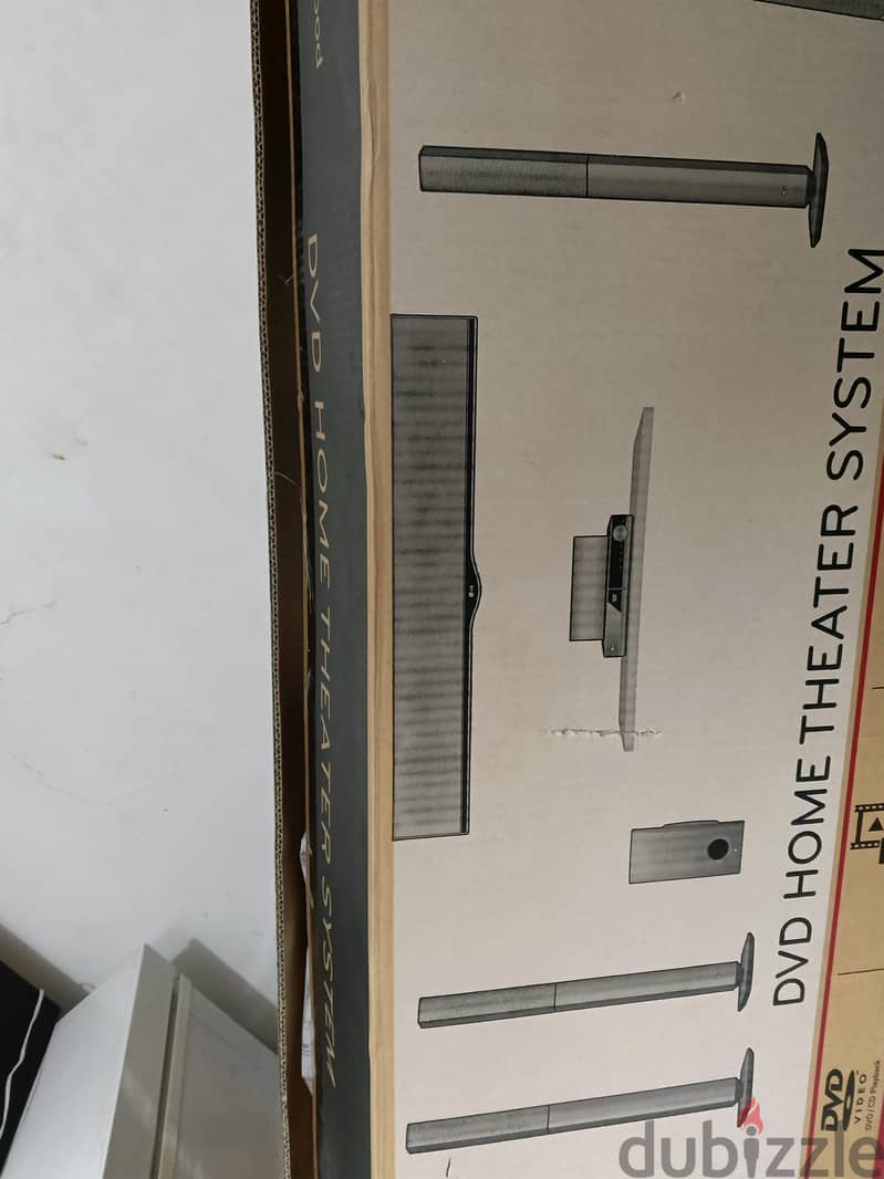LG 5.1 Channel DVD Home Theater System for Sale with Bluetooth Adapter 3