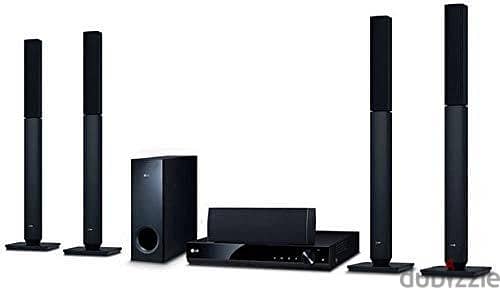 LG 5.1 Channel DVD Home Theater System for Sale with Bluetooth Adapter 6