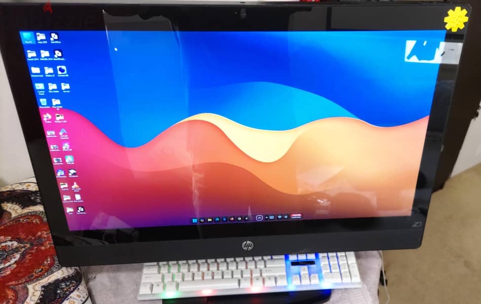 HP z1 workstation 27"  2K 9