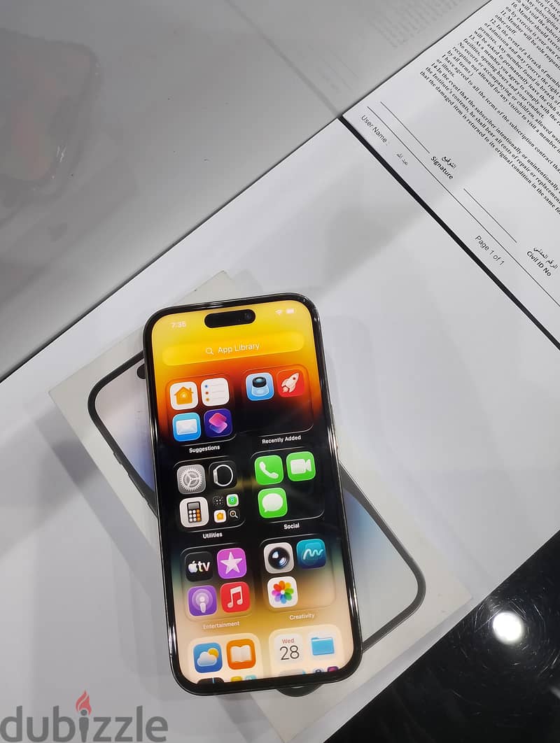 iPhone 14pro GB 256 10