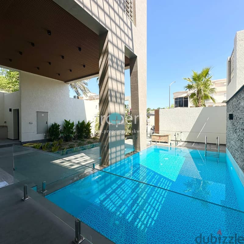 Brand 6 Bedroom Villa for rent in Abu Al Hassaniya with Private pool 9