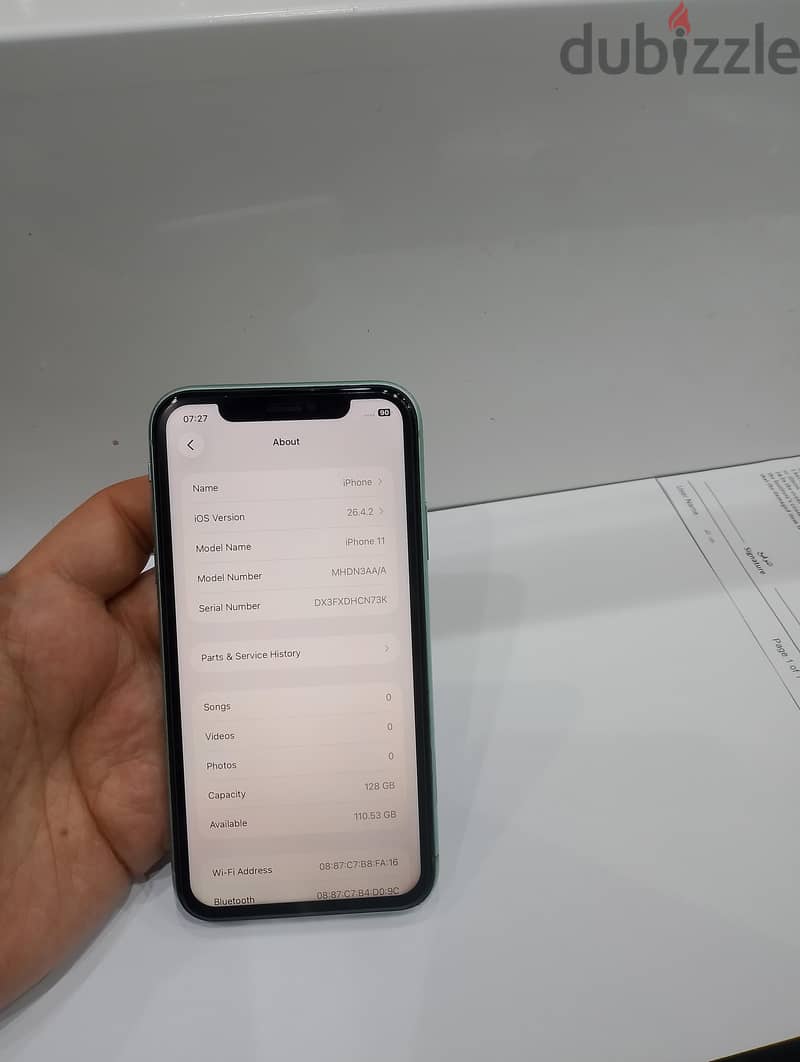 iPhone 11 GB 128. 6
