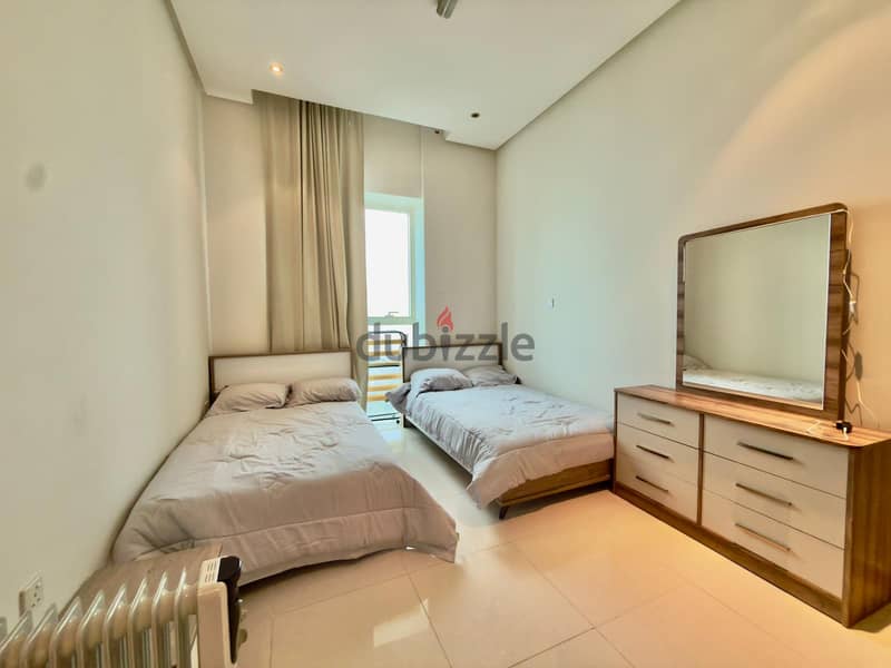 Elegant Three Bedroom Sea View Residence in Shaab 6