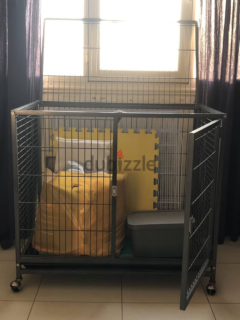 Pet crate got dogs 1