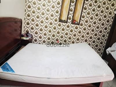 Double cot And mattress for sale