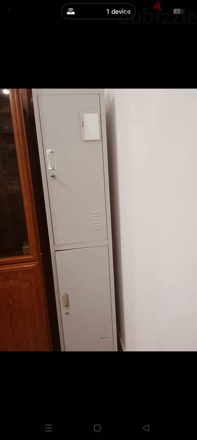 2 door steel locker