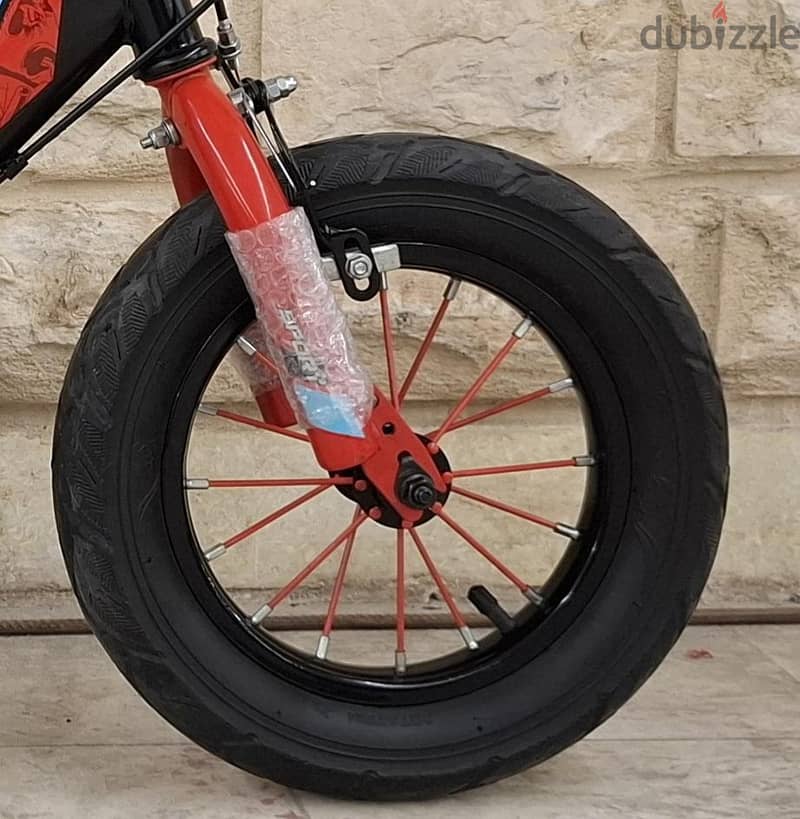 Selling bike SPORT size 12inch with support wheels 4