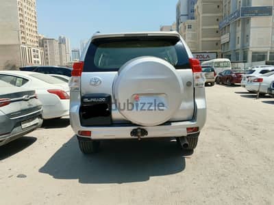 Toyota Prado 2010 TX Silver color Excellent condition for sale