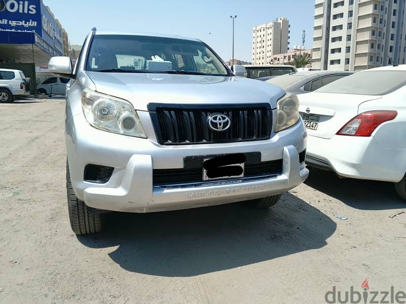 Toyota Prado 2010 TX Silver color Excellent condition for sale 1