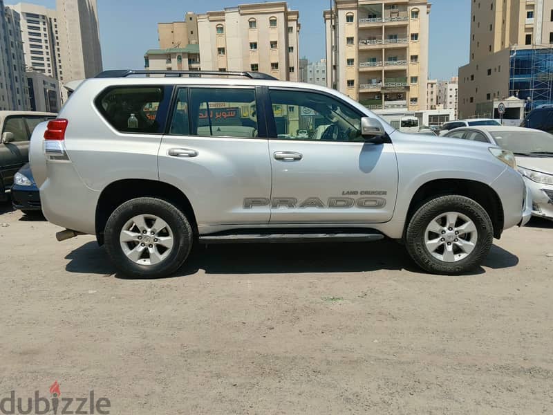 Toyota Prado 2010 TX Silver color Excellent condition for sale 2