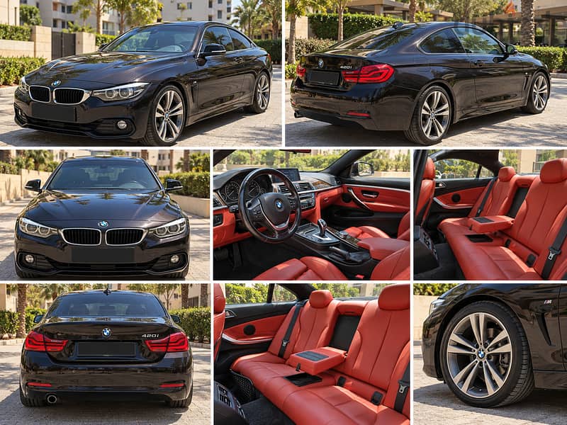 BMW 420I, model 2018, run 72 000 km 6