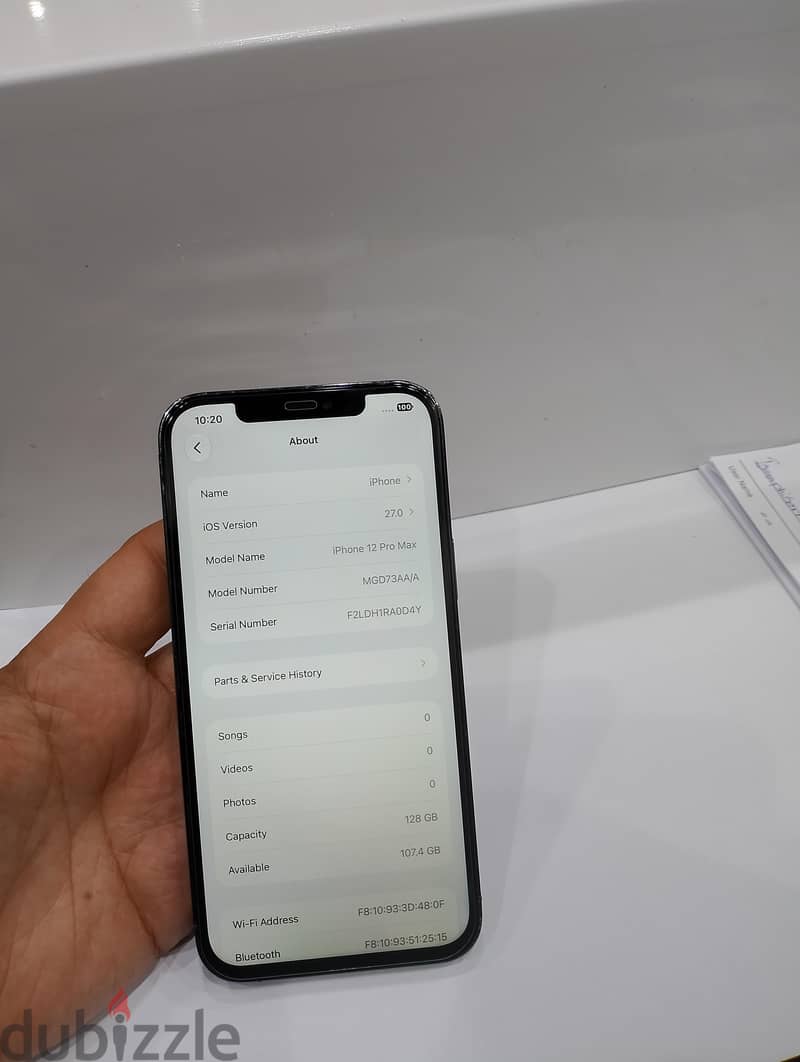 iPhone 12pro max 128GB 6