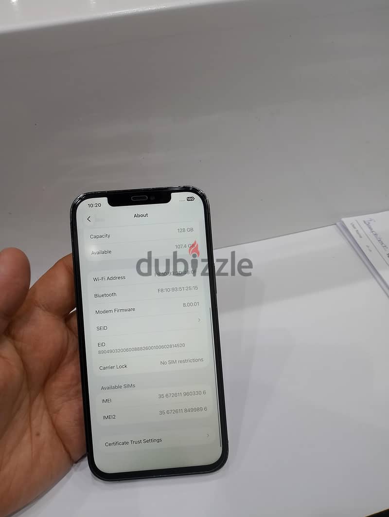 iPhone 12pro max 128GB 7