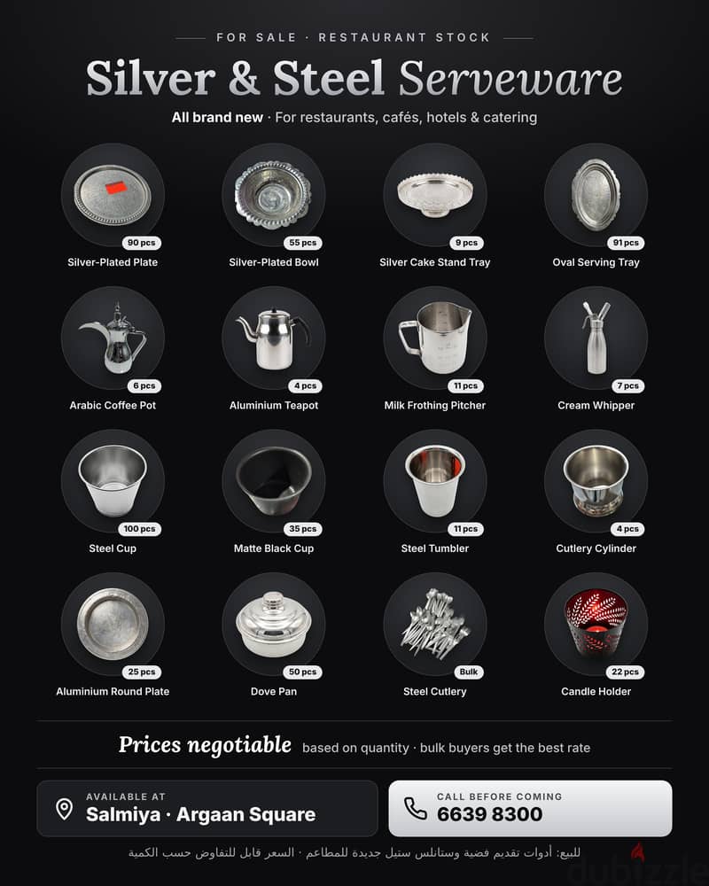 Restaurant & Café Stock for Sale – Salmiya 1