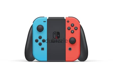 Nintendo Switch with Neon Blue and Neon Red Joy-Con - Handheld Gaming