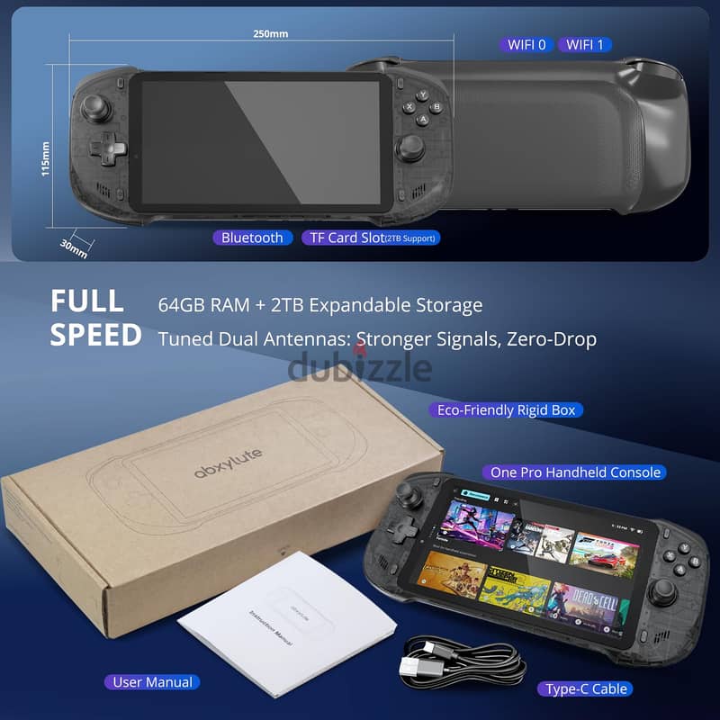 OnePro Cloud Handheld Portable Remote Play Gaming Console 4