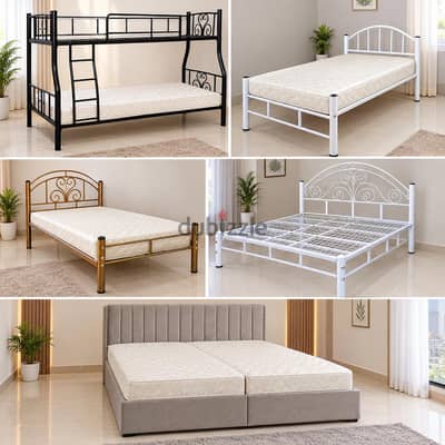 medicate mattress and bed frame delivery and fitting free all Kuwait