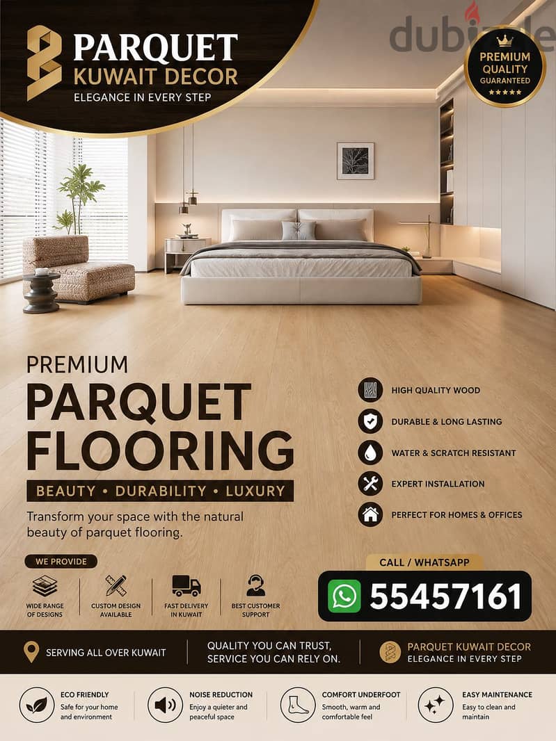 Parquet decor Kuwait sells 5